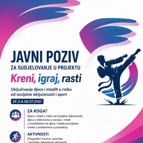 Javni poziv za sudjelovanje u projektu